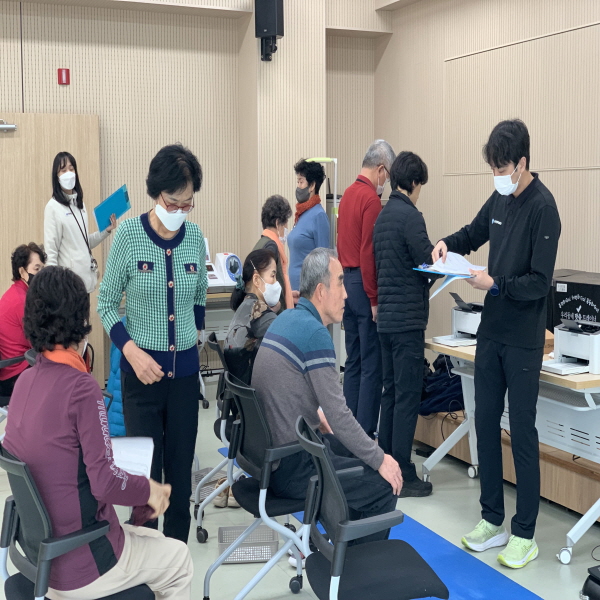 2025년 3월 월성은빛복지관 상반기 건강백서 운영